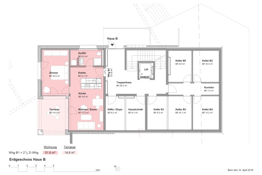02 erdgeschoss haus b